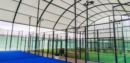 Pistas de padel cubiertas