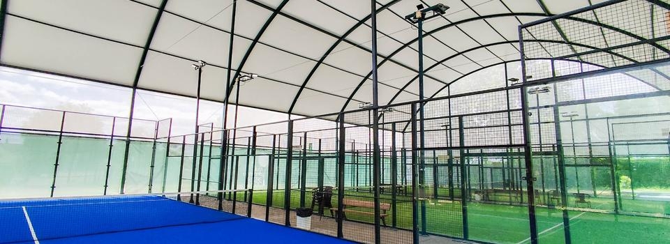 Pistas de padel cubiertas