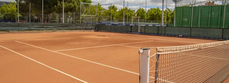 Pistas de tenis de tierra